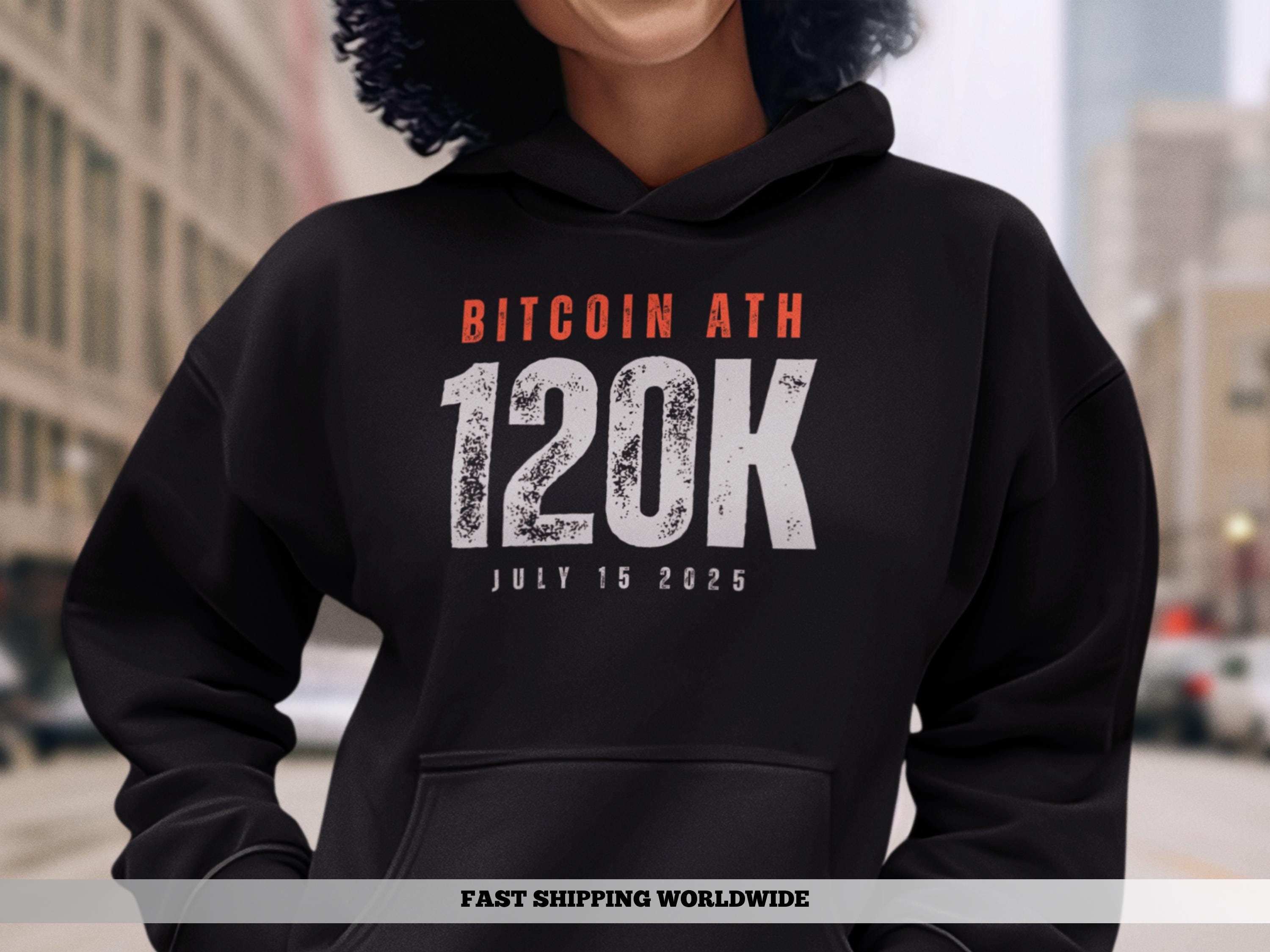 Bitcoin 120k All Time High Hoodie: Collectible Crypto Sweater - Etsy Canada