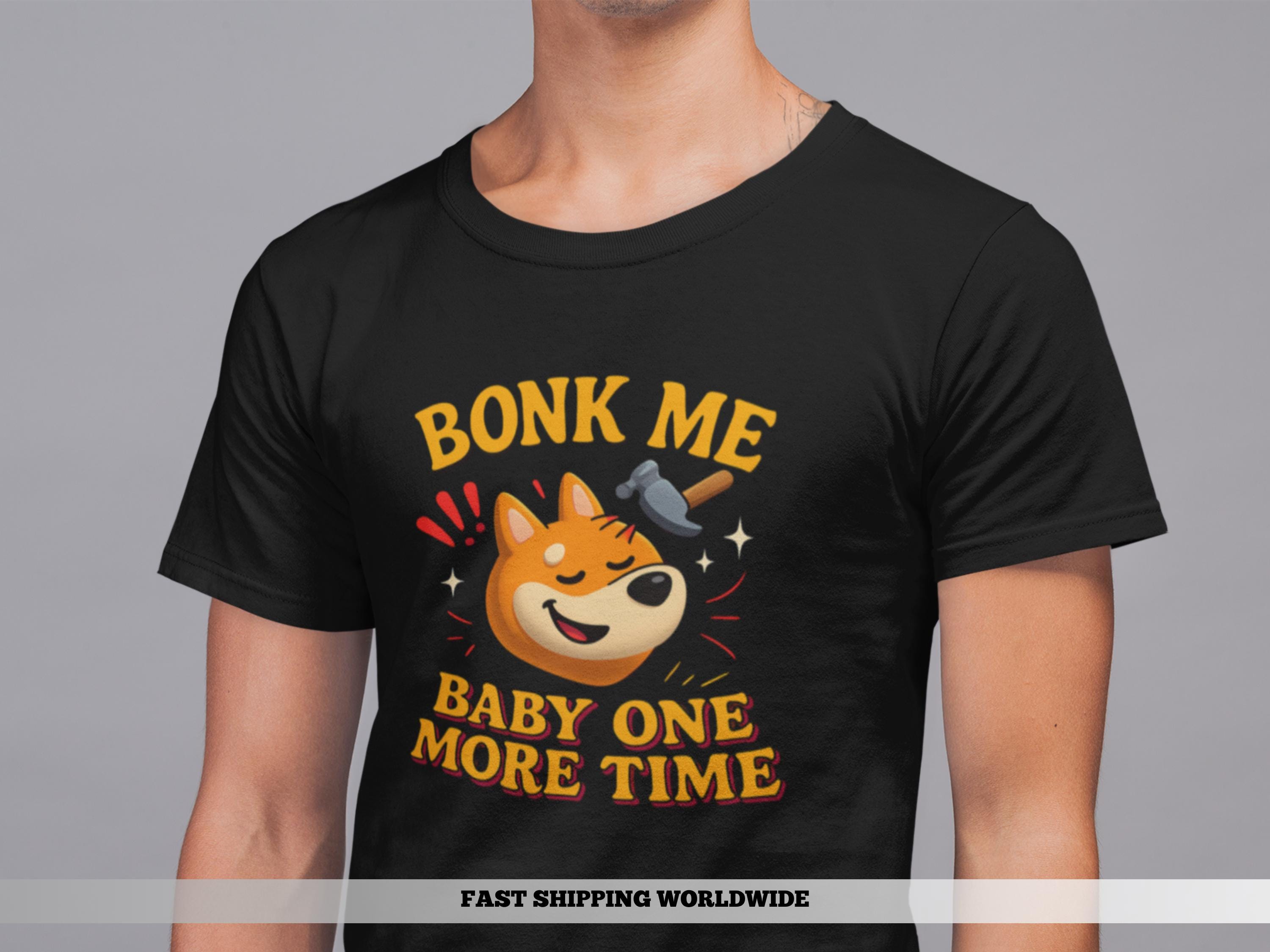Funny BONK Crypto Token T-shirt: Altcoin Doge-inspired Defi Tee - Etsy UK