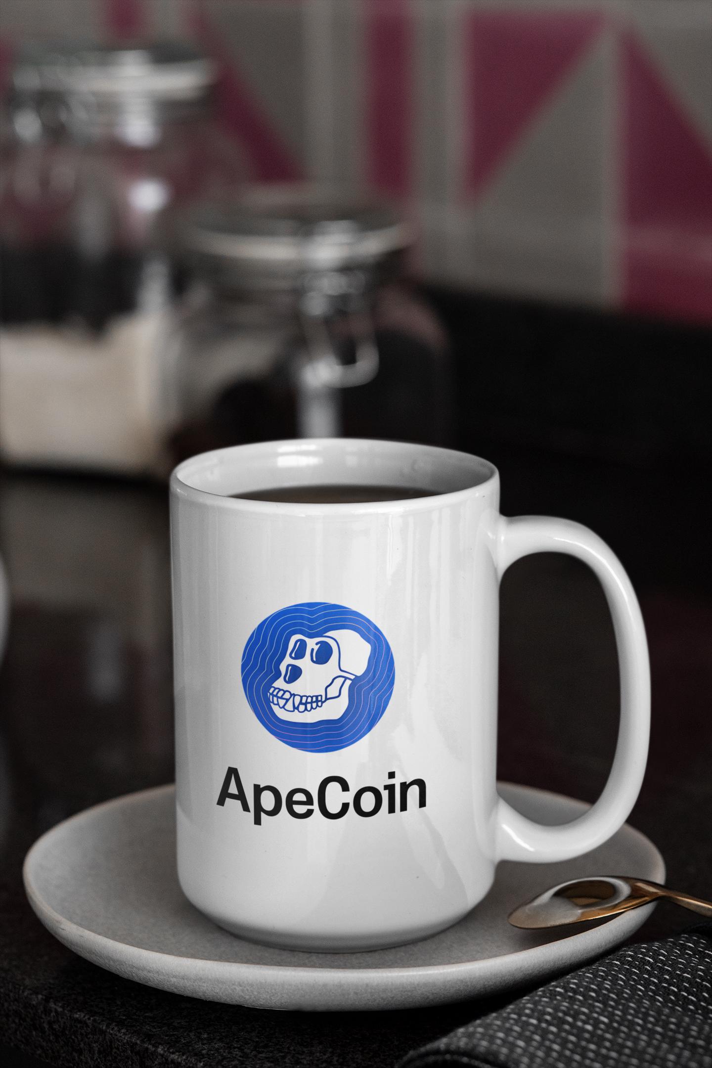 Mug ApeCoin Crypto 15 oz : tasse à café et à thé en céramique pour les fans  de blockchain - Etsy France