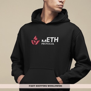 Sudadera con capucha de criptomoneda Mantle MNT, cuello redondo de algodón con token de criptomoneda, sudadera para staking de ETH líquido, regalo perfecto para comerciantes de blockchain