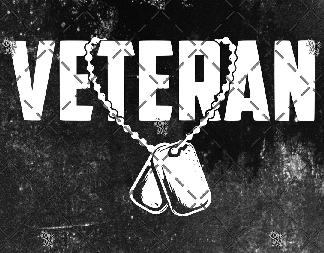 Veteran Dog Tags SVG Files Instant Digital Download SVG Etsy