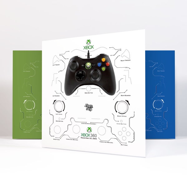 Disassembled Xbox Controller Etsy Australia