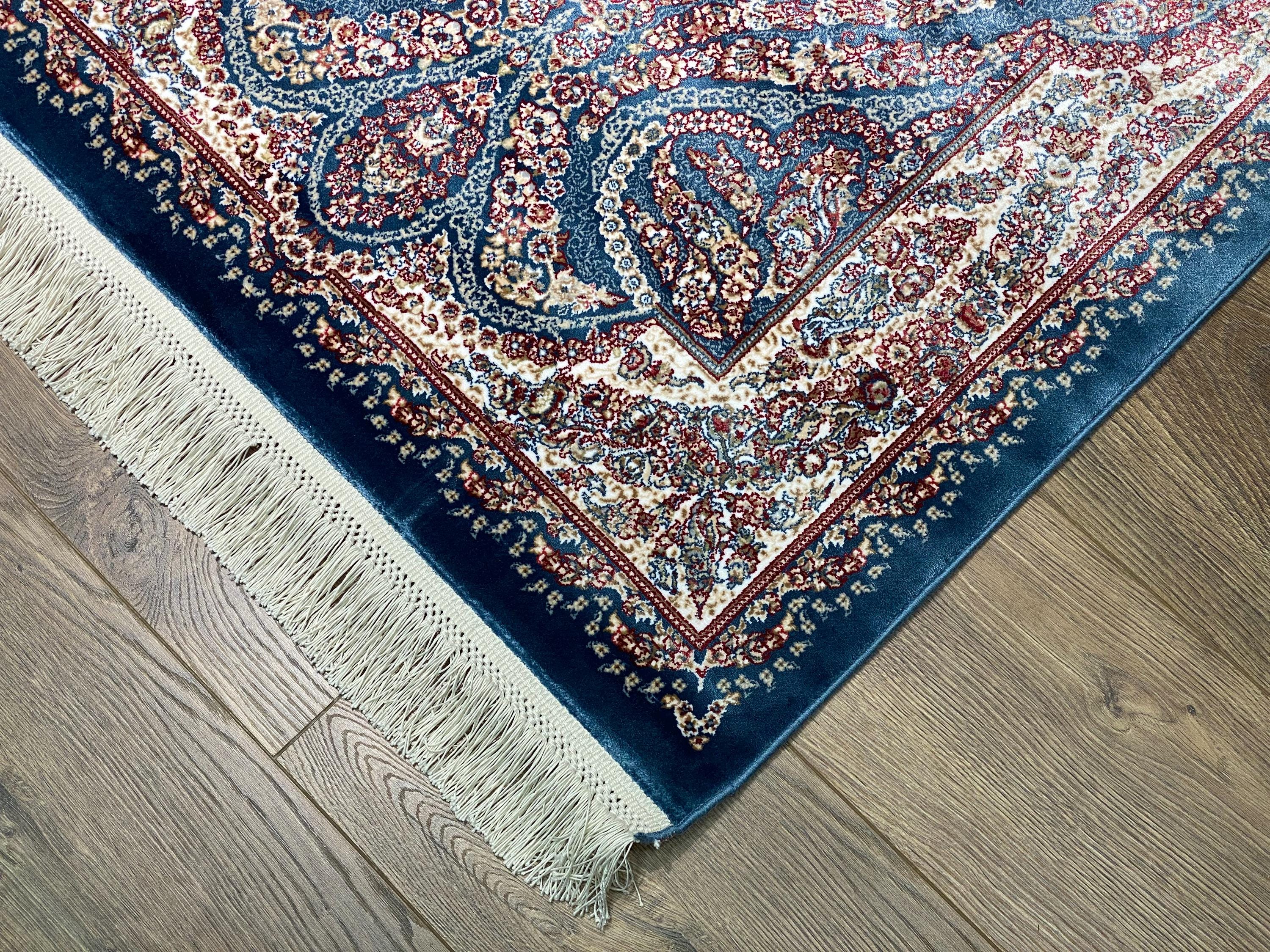 Super Soft Blue Silk Rug,3x5 Soft Area Rug,turkish Carpet,traditional ...