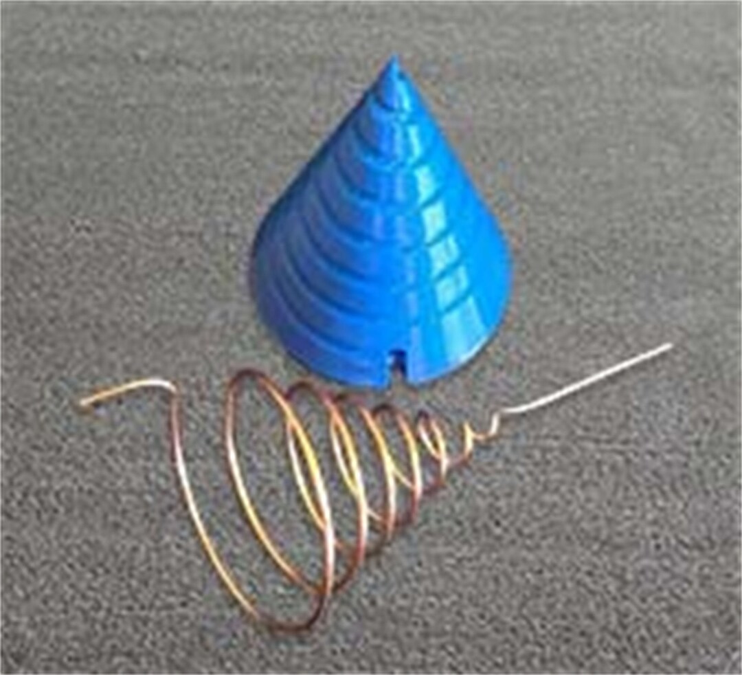 2pc Set Fibonacci Spiral Coil Winding Jigs for Electroculture Etsy