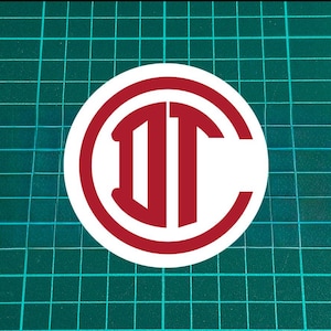 Deportivo Toluca Fan Sticker | Vinyl Decal for Car, Helmet, Laptop | Waterproof | 3&quot;-8&quot;