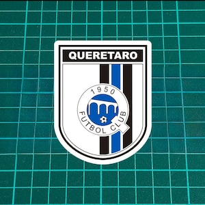 Queretaro FC Fan Sticker | Vinyl Decal for Car, Helmet, Laptop | Waterproof | 3&quot;-8&quot;