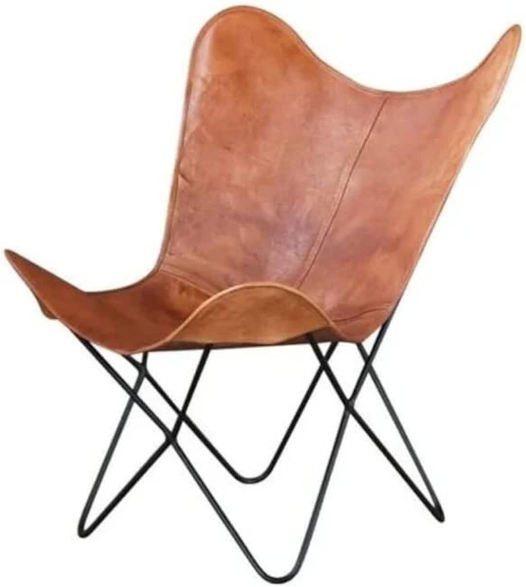 Premium Leather Butterfly Chair Replacement Cover Leather Etsy