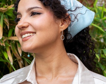Silk Scarf for Women, Silk Hair Scarf, 39x39 inch large size