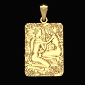 14KT Gold über Schädel Anhänger Tod Schädel Anhänger Charm Quadrat Charm Tarot Karte Der Tod Charm Anhänger Gothic Schmuck Jahrestag Geschenk