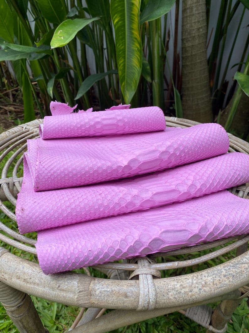 python leather light pink image 2