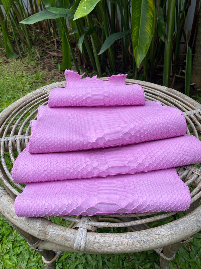 python leather light pink image 1