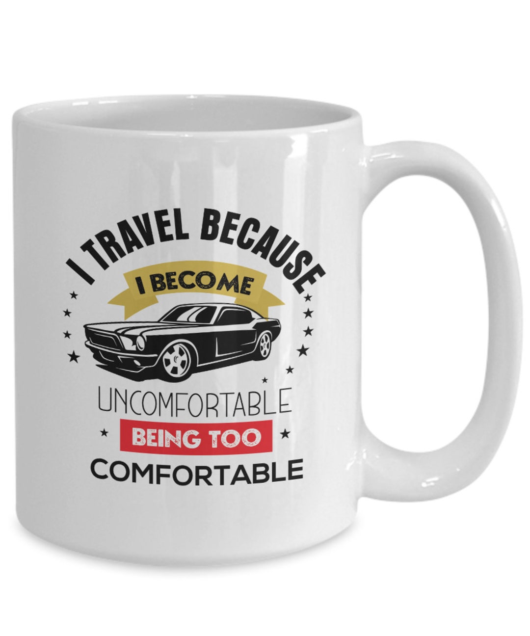 Travel Coffee Mug Set Matching and Cozy Knitted Mug Sleeves Etsy