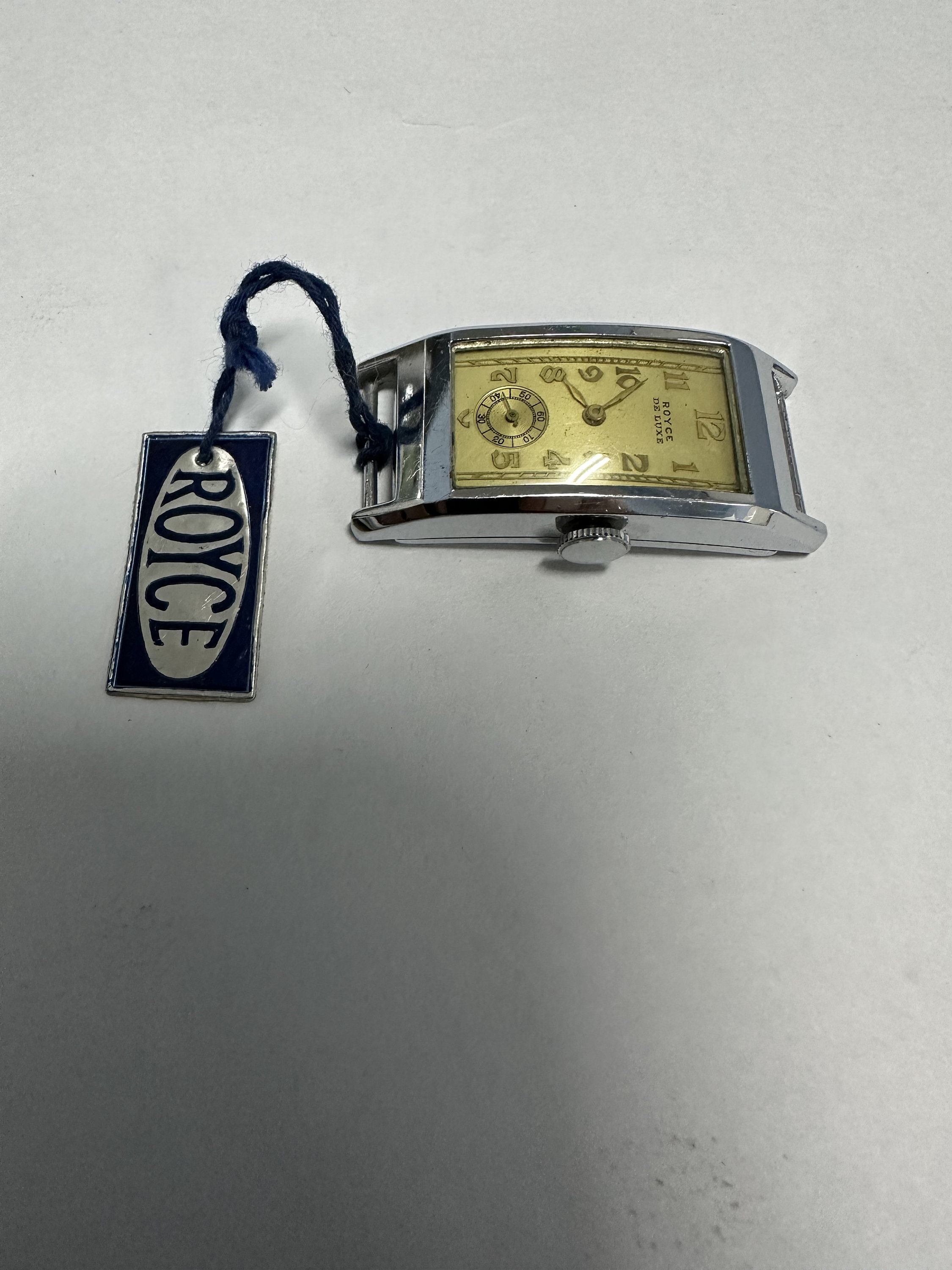 Corum Rolls Royce Watch  18k White Gold  REF 55585  Watch Collectors
