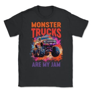 Monster Trucks Vintage Retro Big Truck Lover T-Shirt Monster Trucks Vintage Retro Big Truck Lover T-Shirt