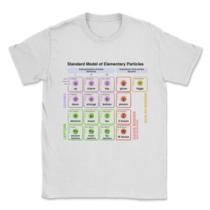 Physics - Standard Model of Elementary Particles - Physicist Unisex T-Shirt