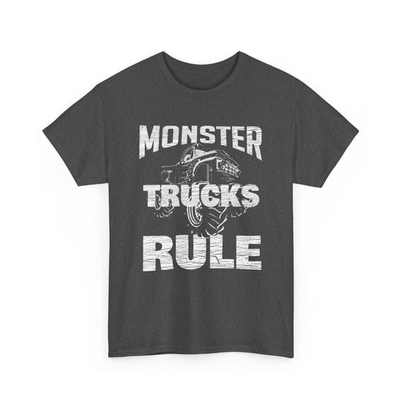 Cool Monster Trucks Rule Shirt For Men Women And Kids Gift T-Shirt Cool Monster Trucks Rule Shirt For Men Women And Kids Gift T-Shirt