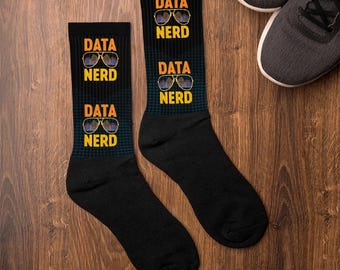 Data Nerd - Data Analyst Data Scientist - Data Science Socks
