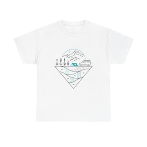 Camping Scouts Mountain Hiking Forest Campers Adventure Gift Unisex T-Shirt