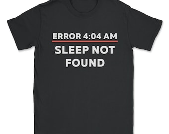 Camiseta unisex con gráfico de error 404 para programadores, desarrolladores y codificadores