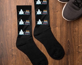 Titanic Lustige Titanic und Eisberg Free Hug Parody Jungen Mädchen Socken