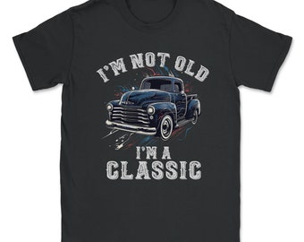 Truck Vintage Old Classic School American Pickup Retro Farm Unisex T-Shirt