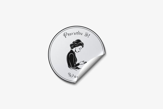 Proverbs 31 Woman Vinyl Sticker