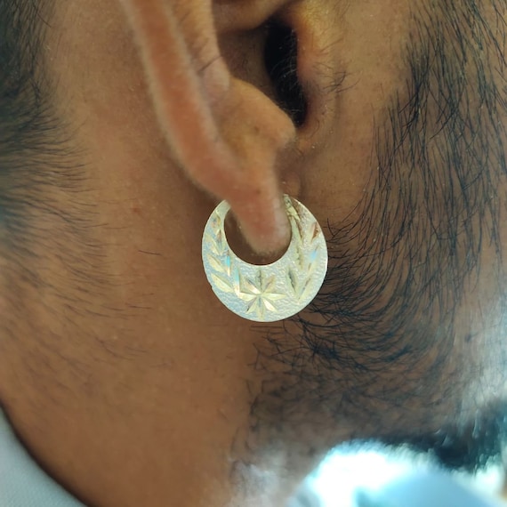 Buy Handcrafted Silver Earrings Bali Nattiyan for Men Women Boys