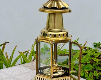 Vintage EMBURY No. 1 Little Air Pilot Oil Kerosene Lantern Lamp
