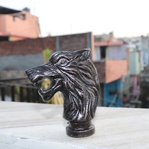 Bronze Lion Walking Stick Cane, Vintage Designer Walking Stick In ALL SIZES Animal Handle Walking Cane for men women ladies gentleman