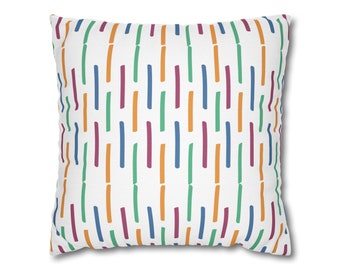 Spun Polyester Square Pillowcase