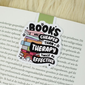 Magnetic Bookmark, Books Magnetic Bookmarks, Laminated Bookmark, Cute Bookmark, Book Lovers Gifts, Gift For Her, Readers Gifts