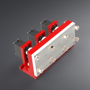 3CH RC Bagger Hydraulischer Ventilblock - Mechanisches CAD Modell für Bauherren in 1:14 Bild 3
