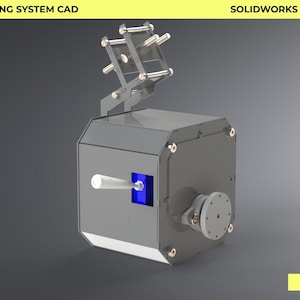 DIY Simulator Steering System – Mechanical CAD Design for Truck & Racing Sim Builders (SolidWorks STEP)
