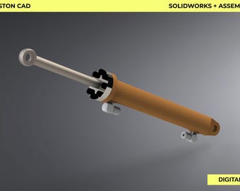 Hydraulic Piston Drawing for RC Models. ( Solidworks Files )