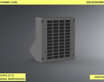 A-10C Caution Panel for DCS Cockpit | Flight Simulator Warning Panel STL