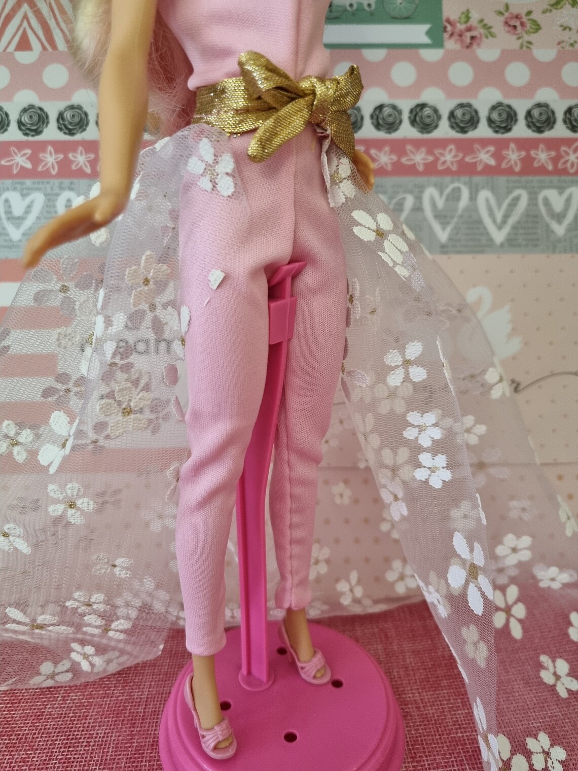 Pink Doll Jumpsuit main image 0