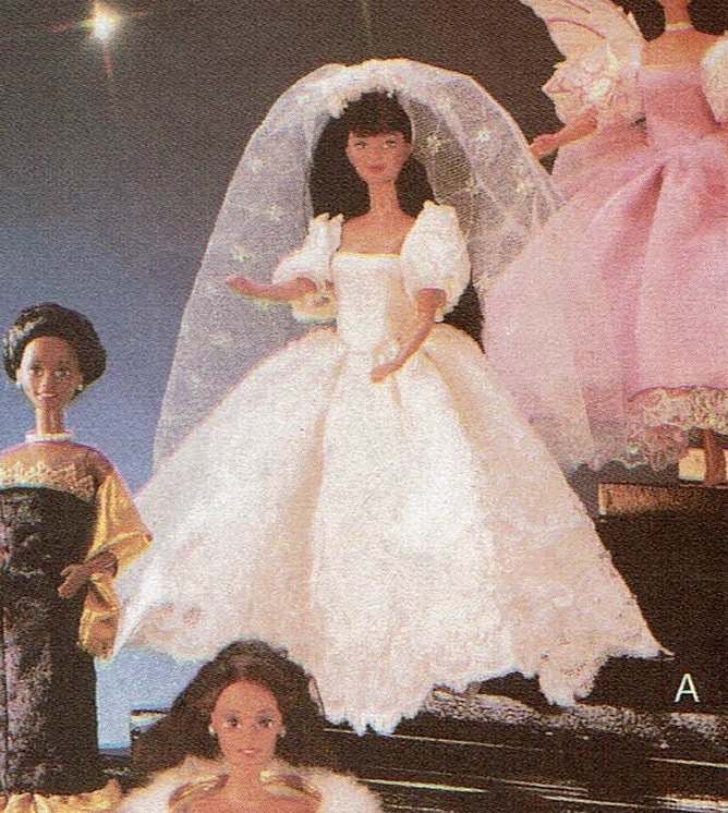 Barbie Wedding Dress - Etsy
