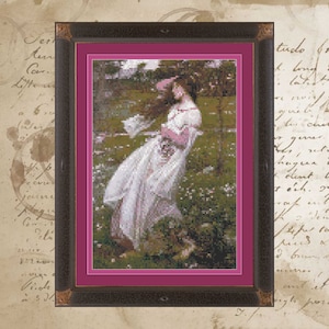 Windflowers by John William Waterhouse