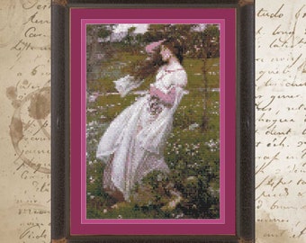 Kwiaty wiatru autorstwa Johna Williama Waterhouse'a