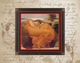Płonący czerwiec - Frederick Leighton