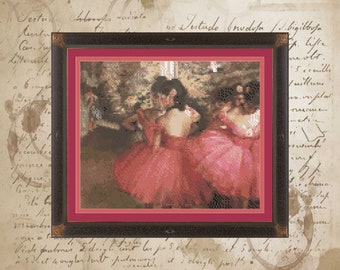 Tancerki w różu - Degas