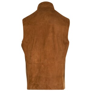 Mens Leather Vest Classic Casual Vest Vest Brown, Leather Hunting Vest, Leather Biker Vest, Leather Leisure Vest, Men's Handmade High Quality Hunting Vest, Fishing Vest, Leather Vest Casual Motorcycle Biker Leather Vest, Leather Waistcoat
