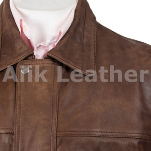 Leather Waist coat leather vest for Men,100% Original Cow leather Dark Brown men's vest, Leather Riding Vest, Motorcycle Vest, Leather Vest