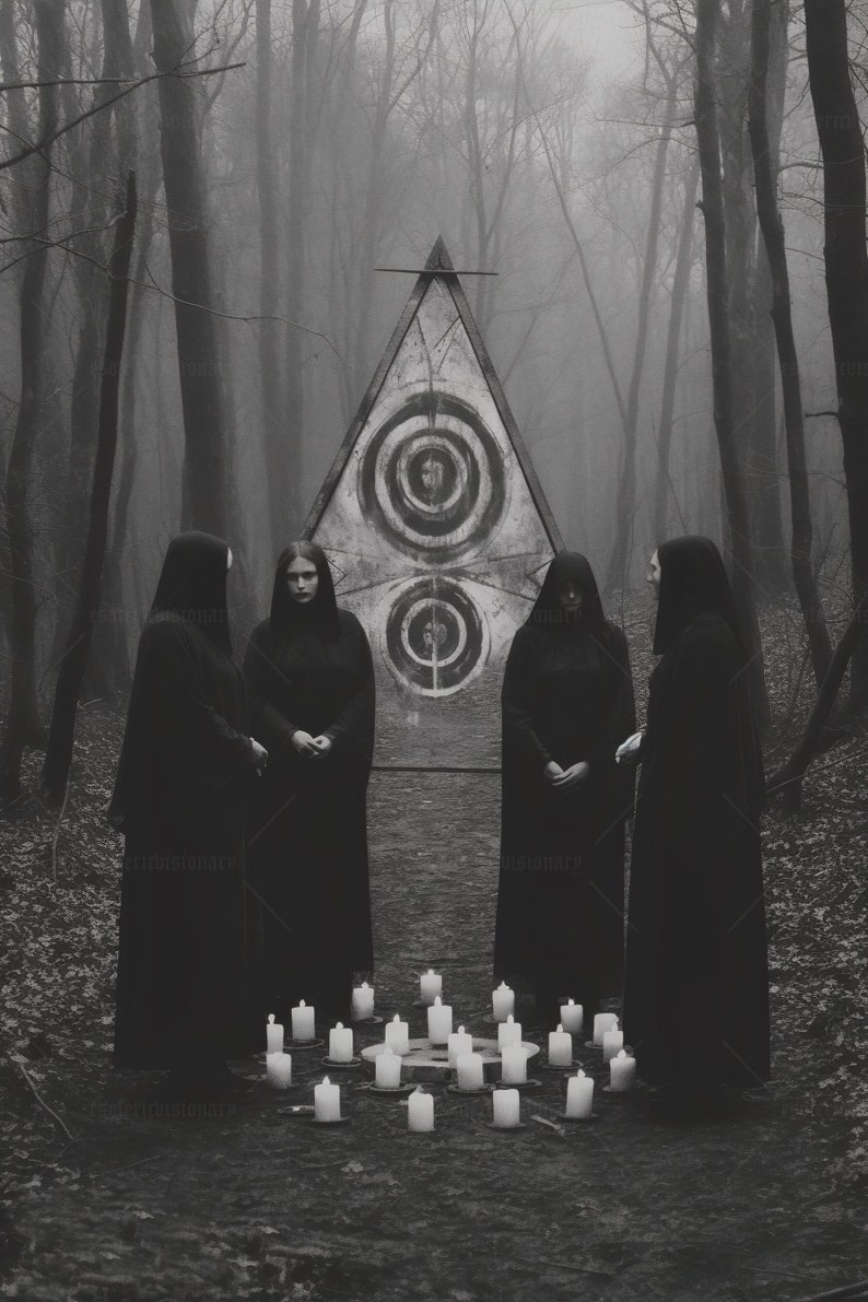 Obscure Ritual - Digital Art Ready for Download and Print - Etsy