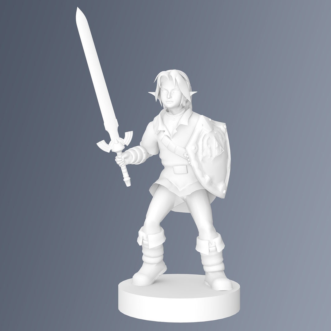 The Legend of Zelda Link STL File, 3D Digital Printing STL File for 3D ...