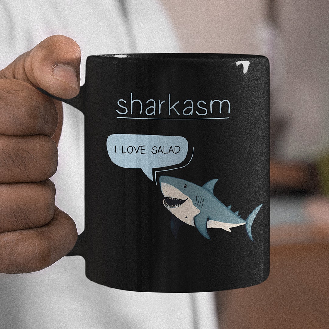 Shark Mug,shark Gifts for Men,sarcastic Mug,animal Lover Gifts,biology ...