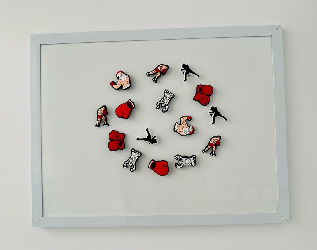 Boxing Croc Charms Boxing Jibbitz Sports Croc Charms Punch Etsy