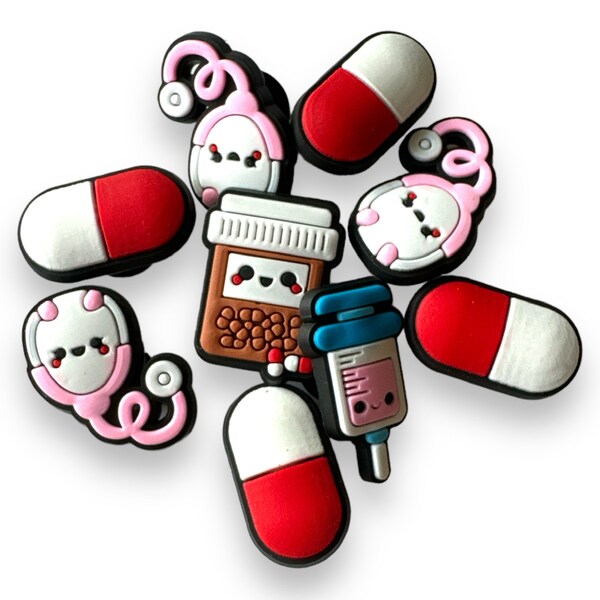 Jibbitz for Crocs Nurse Etsy UK