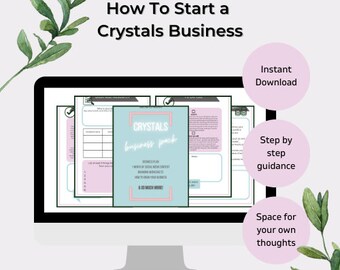 Start a Crystal Business, Start a Business, How to Start a Business, Crystal Business, Business Planner, Crystal Biz, Sell Crystals