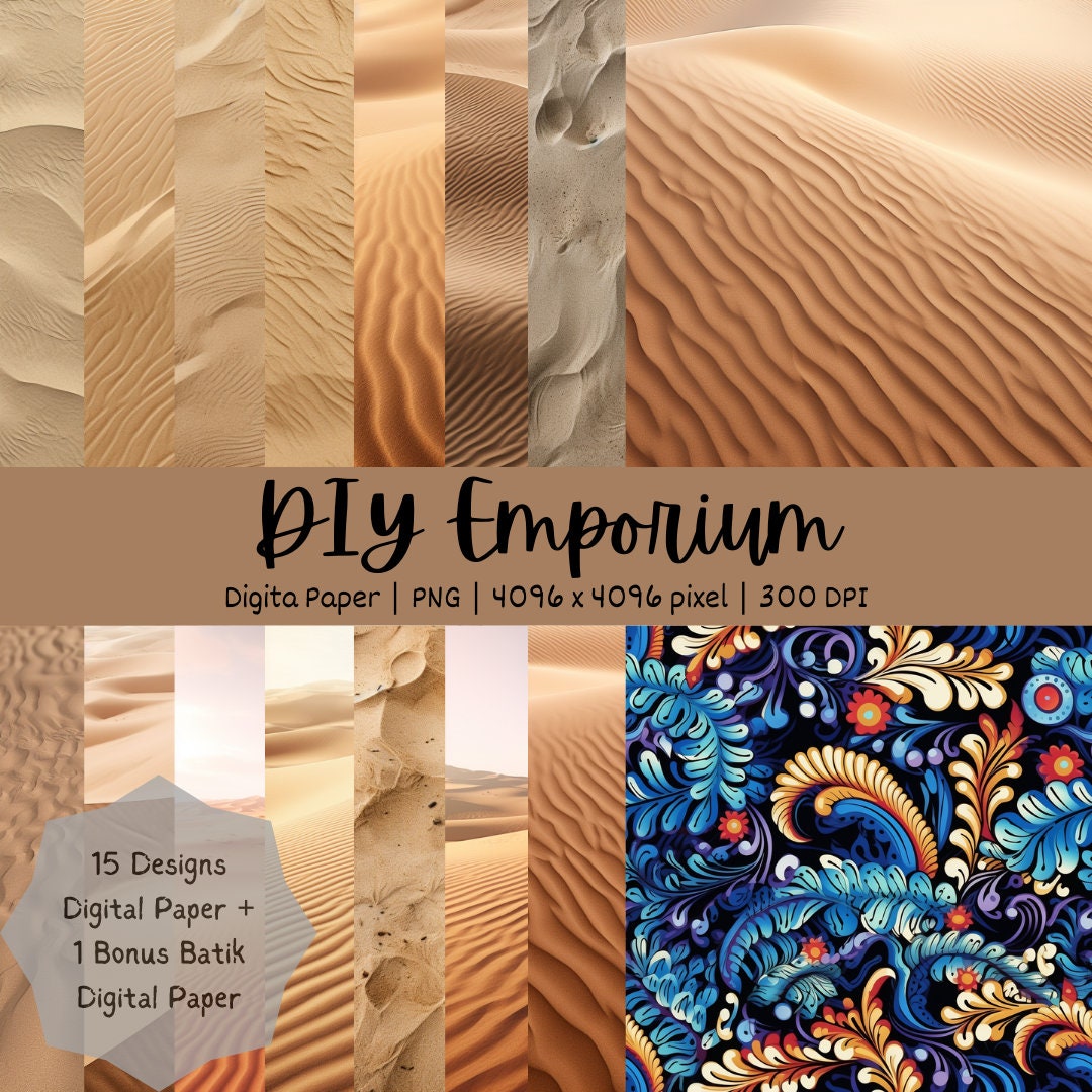 Sand Texture Digital Paper Seamless Pattern 15 Designs 1 Etsy